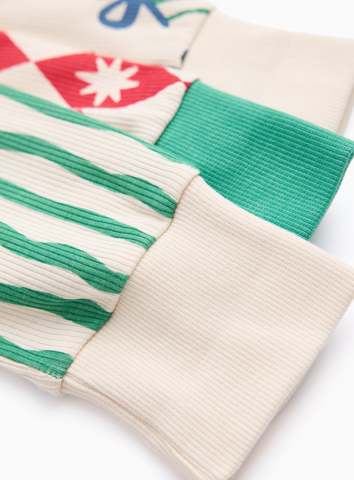 Christmas Grow With Me Ribbed Pyjamas 3 Pack Up to 1 mth - Image 2 thumbnail
